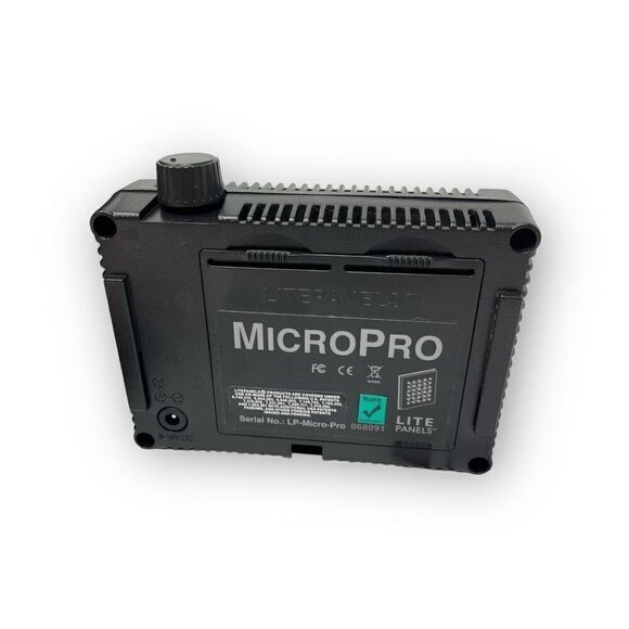 Litepanels Micro-Pro 96 LED Photo Video Light 5.5" x 4" x 2" + LitePanels Mount - Picture 2 of 7